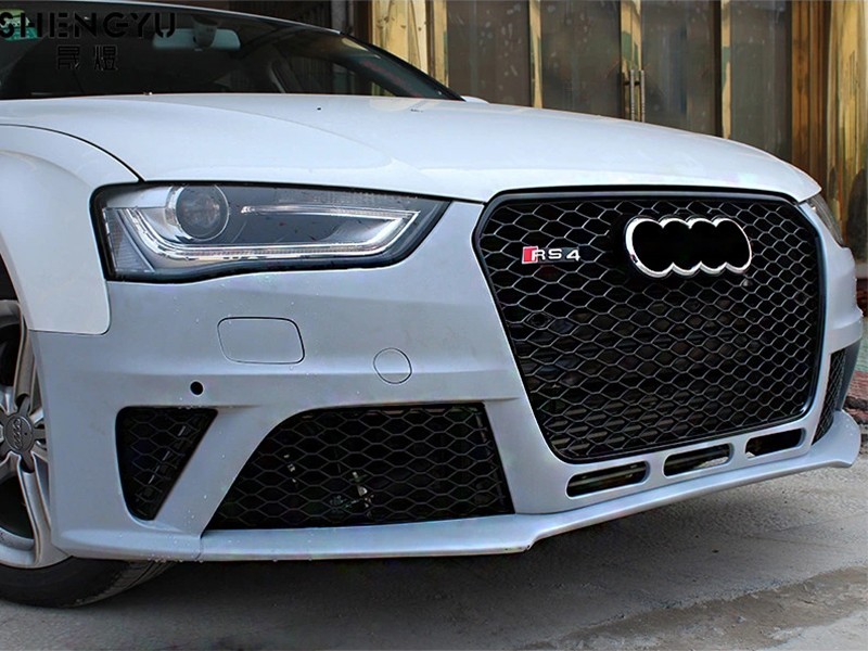 Primed Front Bumper Grille For 2013-2016 Audi A4 / A4 Quattro Sedan – Evan-Fischer